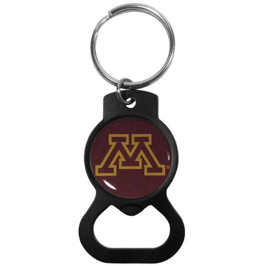 Minnesota Golden Gophers Bottle Opener Key Chain Black - Minnesota Golden Gophers - Flyclothing LLC