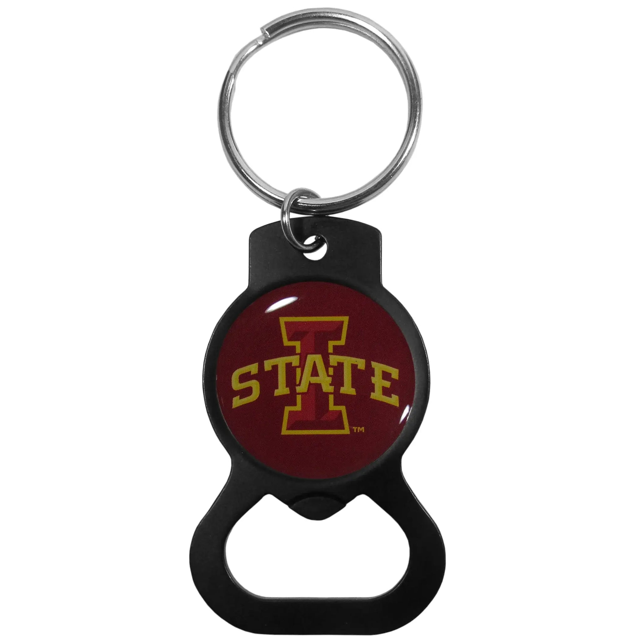 Iowa St. Cyclones Bottle Opener Key Chain Black - Iowa St. Cyclones - Flyclothing LLC