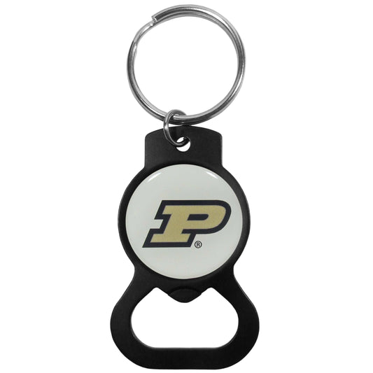 Purdue Boilermakers Bottle Opener Key Chain Black - Purdue Boilermakers - Flyclothing LLC