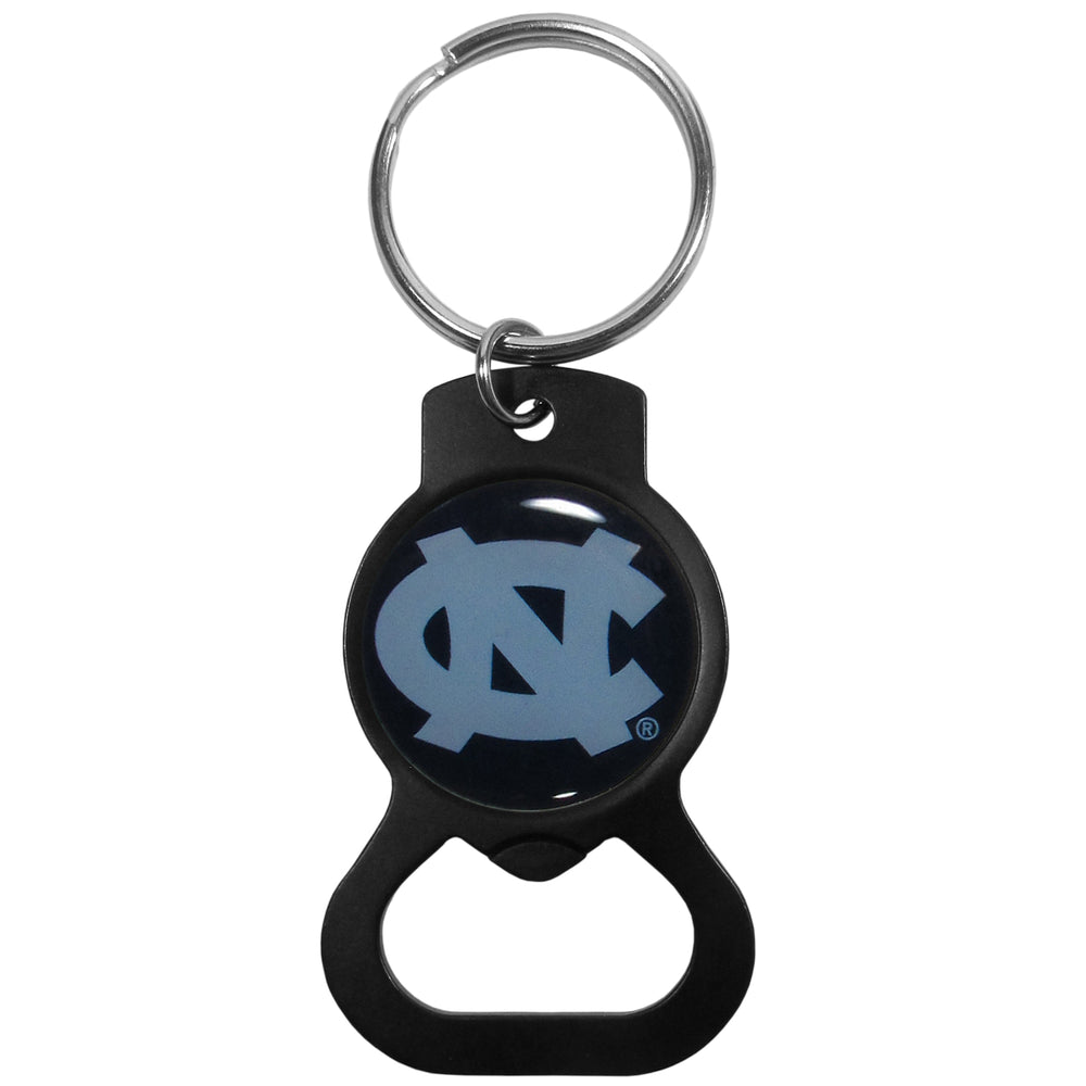N. Carolina Tar Heels Bottle Opener Key Chain Black