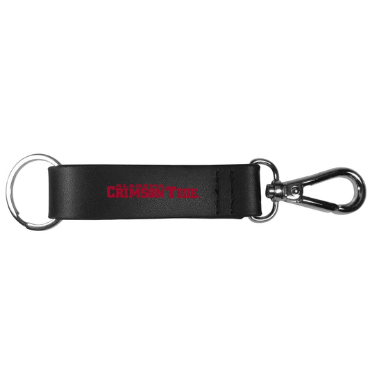 Alabama Crimson Tide Black Strap Key Chain - Alabama Crimson Tide - Flyclothing LLC