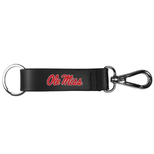 Mississippi Rebels Black Strap Key Chain - Mississippi Rebels - Flyclothing LLC