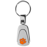 Clemson Tigers Steel Teardop Key Chain