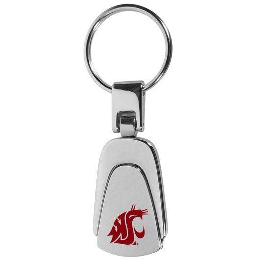 Washington St. Cougars Steel Teardop Key Chain - Washington St. Cougars - Flyclothing LLC