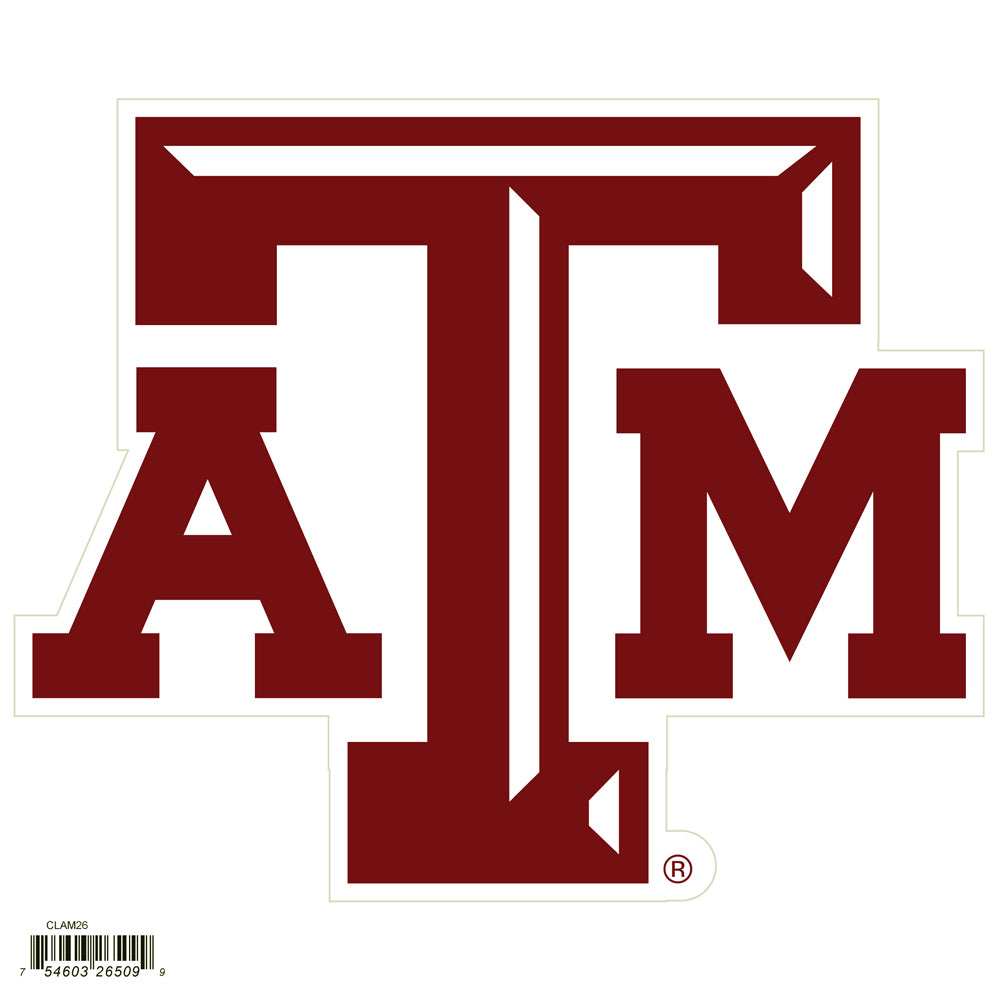 Texas A & M Aggies 8 inch Logo Magnets - Texas A&M - Flyclothing LLC
