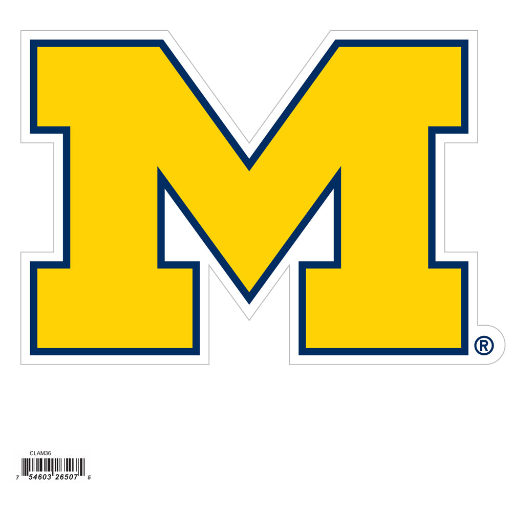 Michigan Wolverines 8 inch Logo Magnets