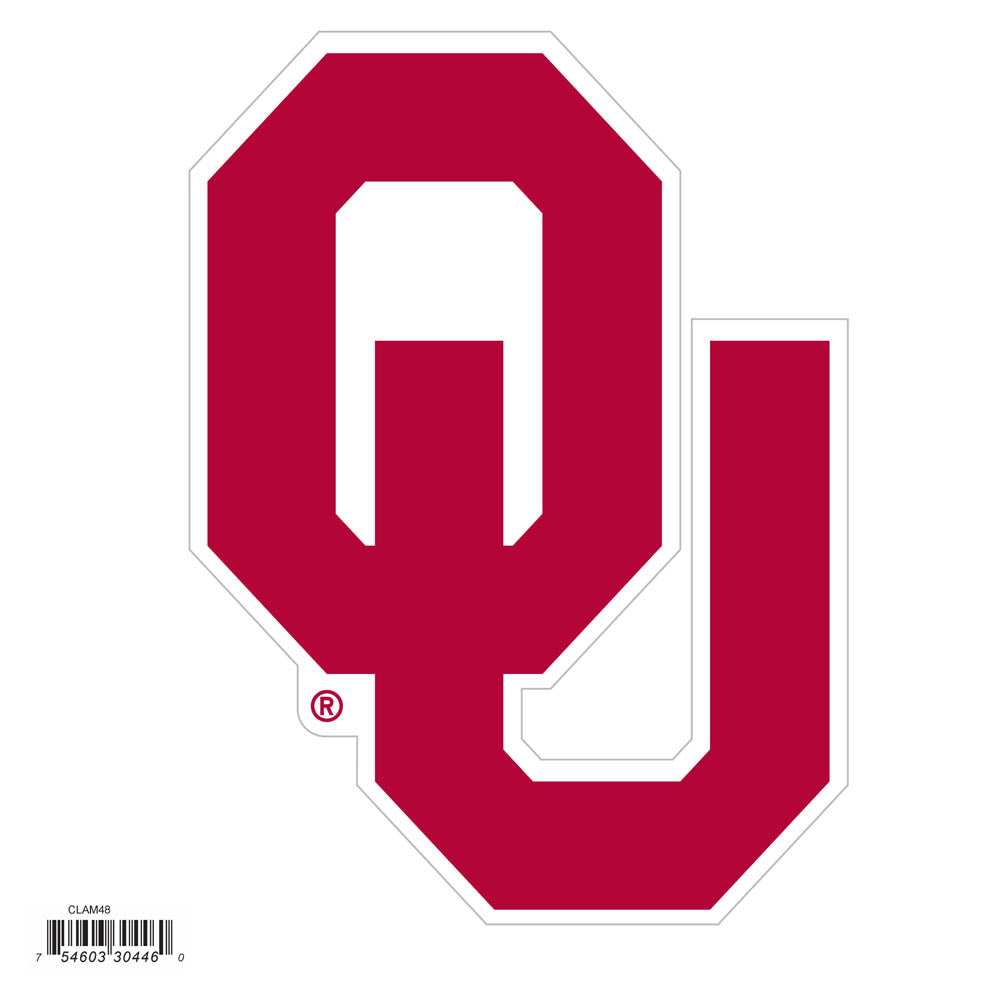 Oklahoma Sooners 8 inch Logo Magnets - Oklahoma Sooners - Flyclothing LLC