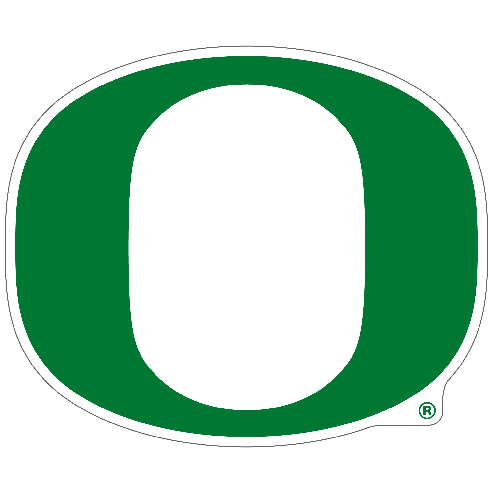 Oregon Ducks 8 inch Logo Magnets