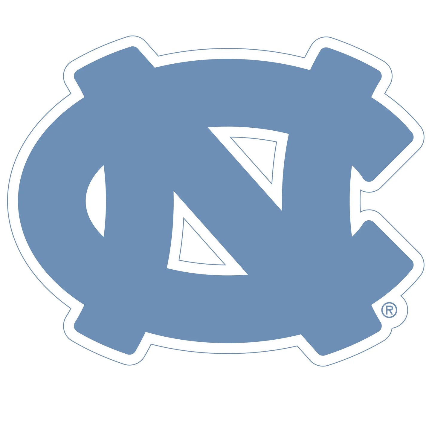 N. Carolina Tar Heels 8 inch Logo Magnets - N. Carolina Tar Heels - Flyclothing LLC