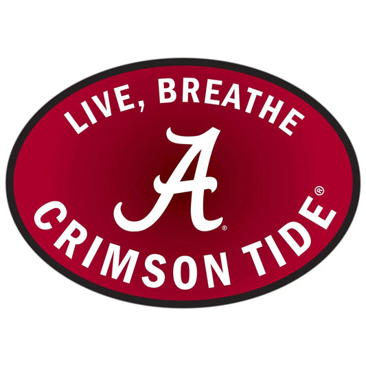 Alabama Crimson Tide Live-Breath Auto Decal - Alabama Crimson Tide - Flyclothing LLC