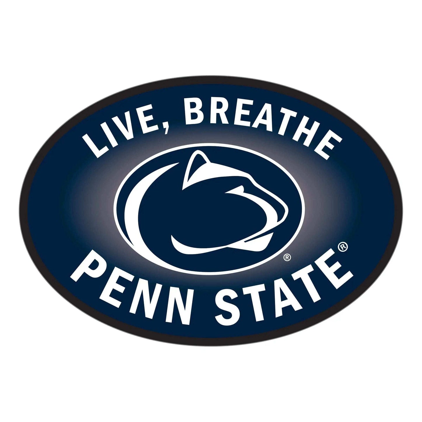 Penn St. Nittany Lions Live-Breath Auto Decal - Penn St. Nittany Lions - Flyclothing LLC