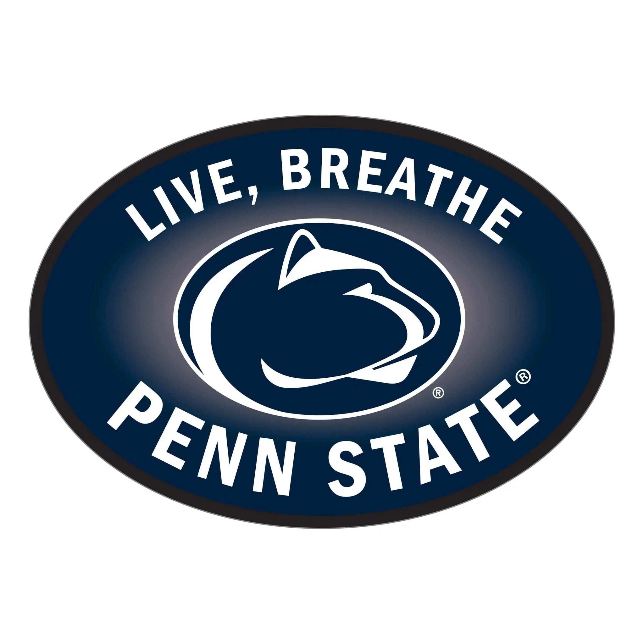 Penn St. Nittany Lions Live-Breath Auto Decal - Penn St. Nittany Lions - Flyclothing LLC