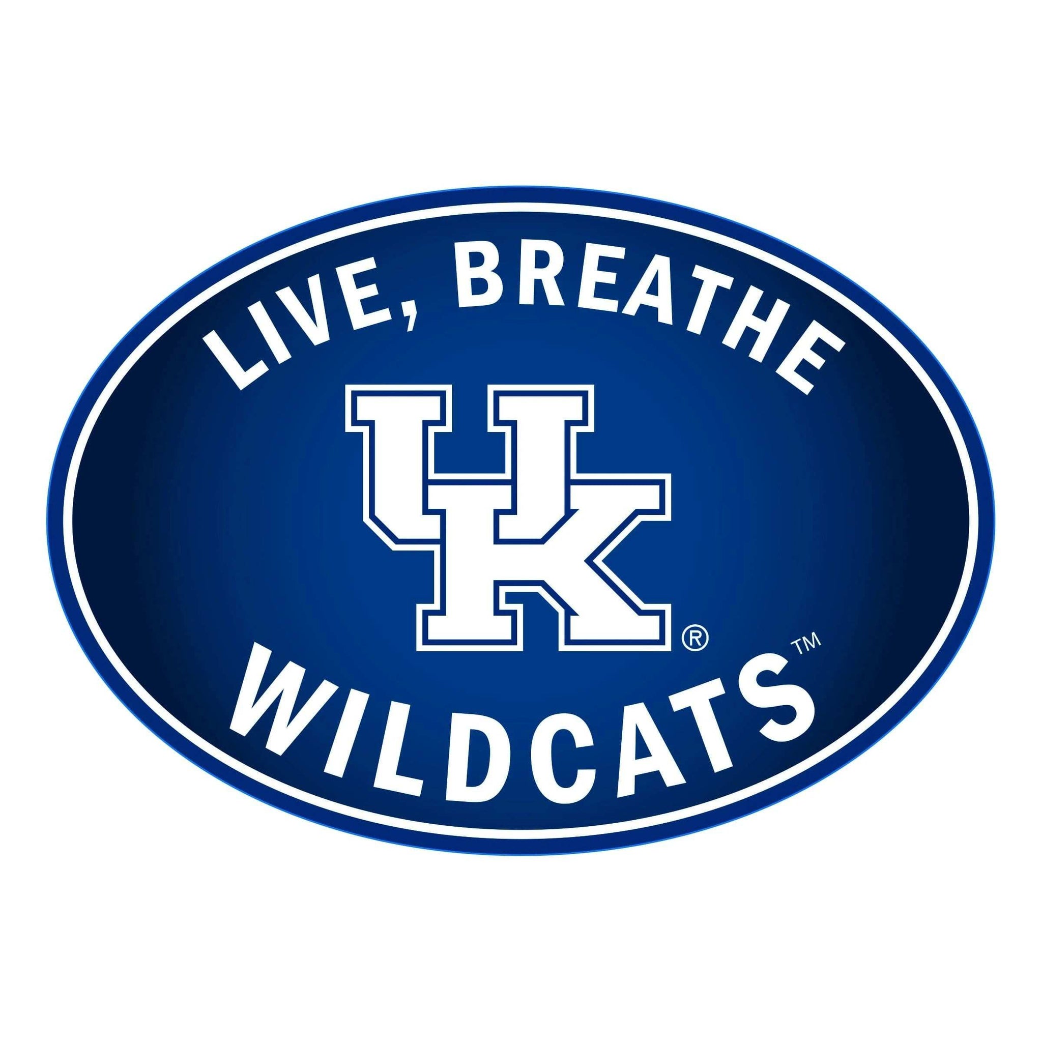 Kentucky Wildcats Live-Breath Auto Decal - Kentucky Wildcats - Flyclothing LLC