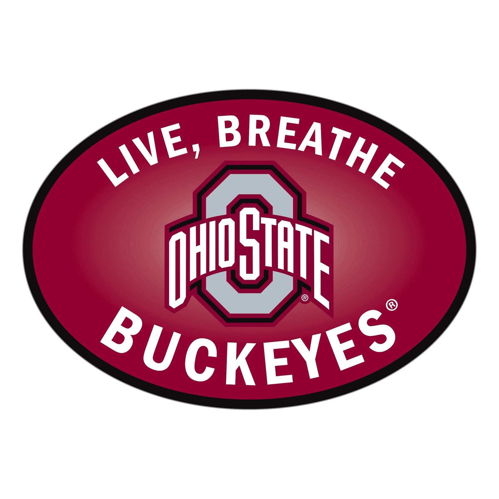 Ohio St. Buckeyes Live-Breath Auto Decal - Ohio St. Buckeyes - Flyclothing LLC