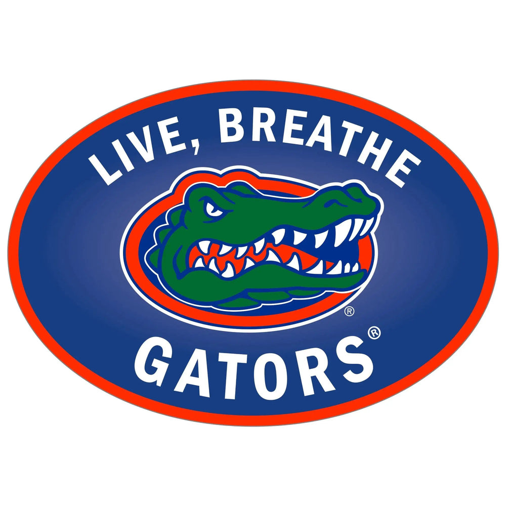 Florida Gators Live-Breath Auto Decal - Florida Gators