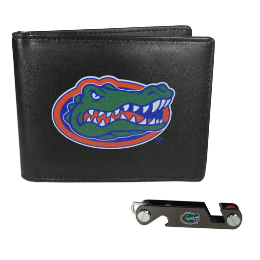 Florida Gators Leather Bi-fold Wallet & Key Organizer - Florida Gators - Flyclothing LLC