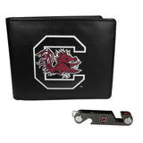 S. Carolina Gamecocks Leather Bi-fold Wallet & Key Organizer