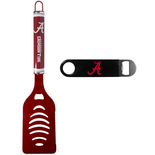 Alabama Crimson Tide Logo Spatula w/Bottle Opener - Alabama Crimson Tide - Flyclothing LLC