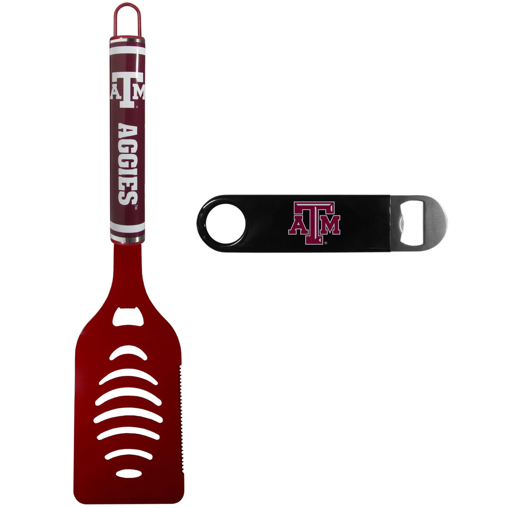 Texas A & M Aggies Logo Spatula w/Bottle Opener - Texas A & M Aggies - Flyclothing LLC