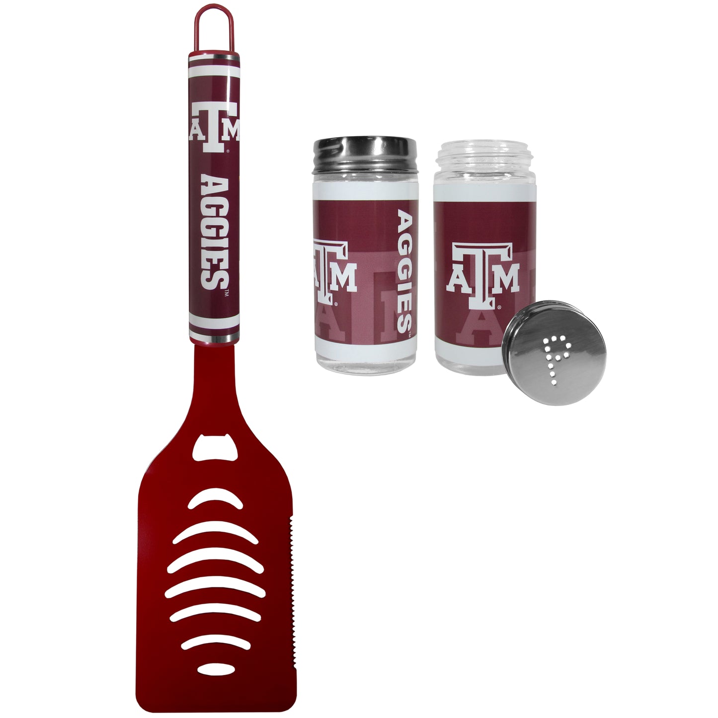 Texas A & M Aggies Logo Spatula w/Shakers
