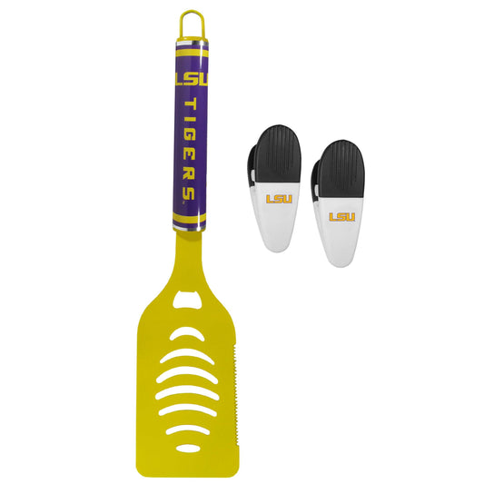 LSU Tigers Logo Spatula/Chip Clips - LSU Tigers - Flyclothing LLC