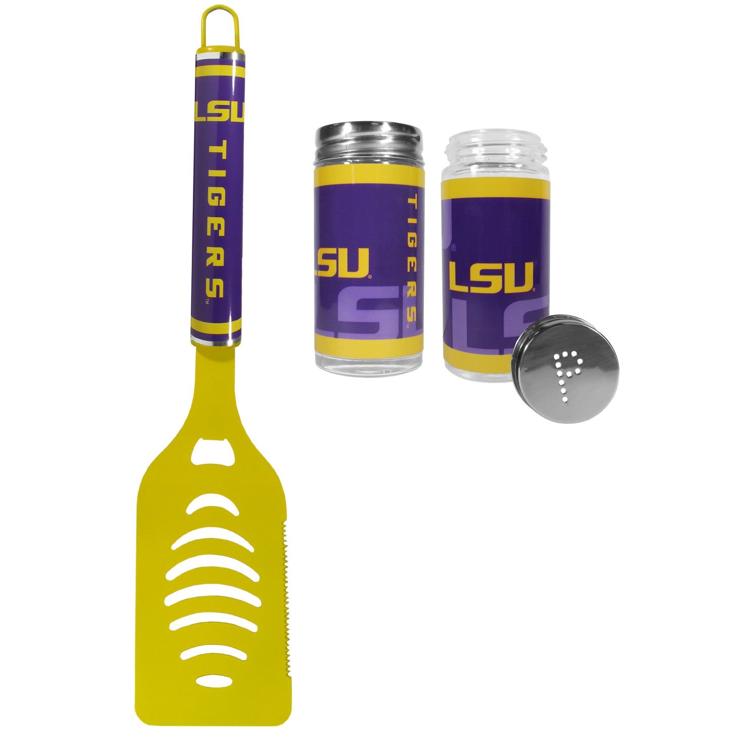 LSU Tigers Logo Spatula w/Shakers