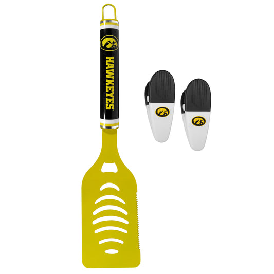 Iowa Hawkeyes Logo Spatula/Chip Clips