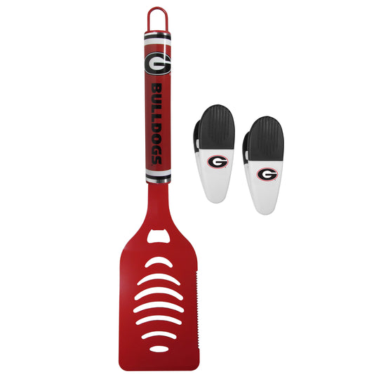 Georgia Bulldogs Logo Spatula/Chip Clips