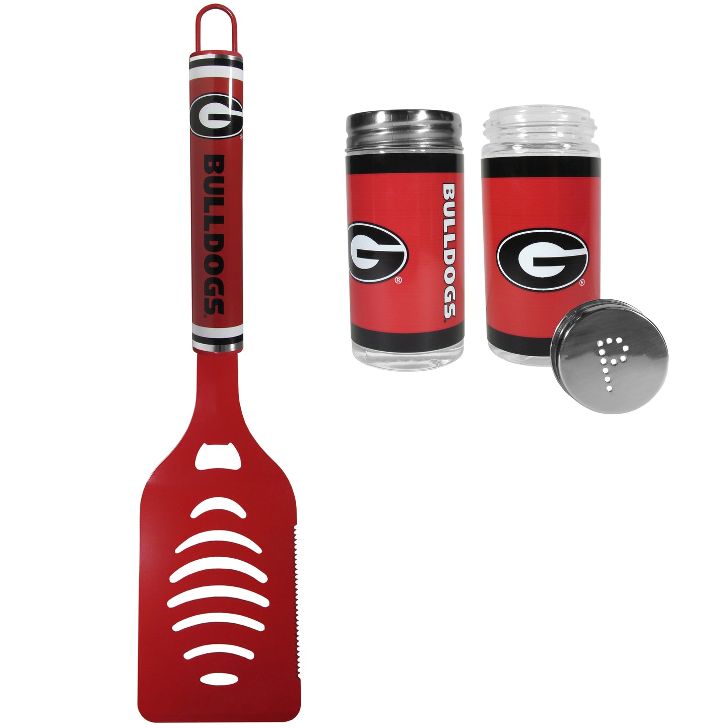 Georgia Bulldogs Logo Spatula w/Shakers