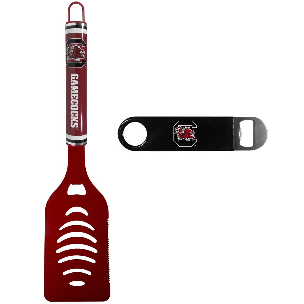 S. Carolina Gamecocks Logo Spatula w/Bottle Opener - S. Carolina Gamecocks