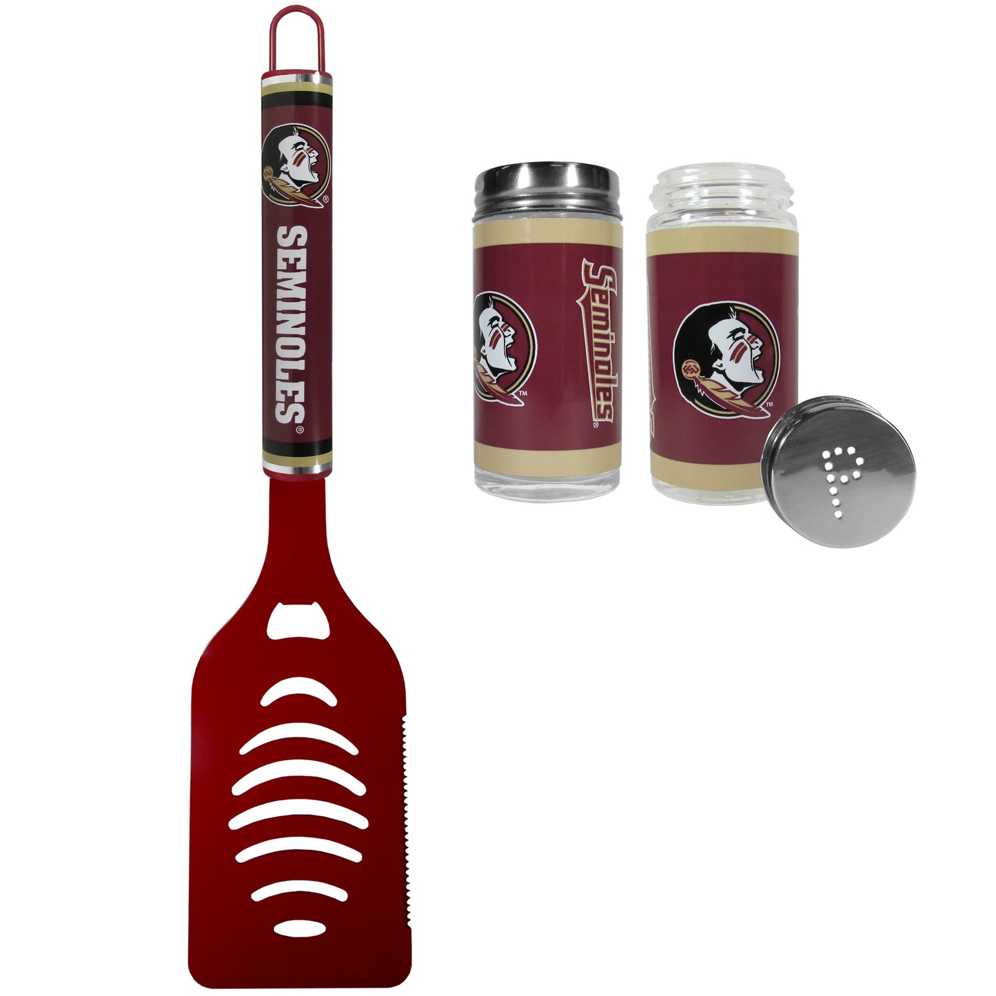 Florida St. Seminoles Logo Spatula w/Shakers