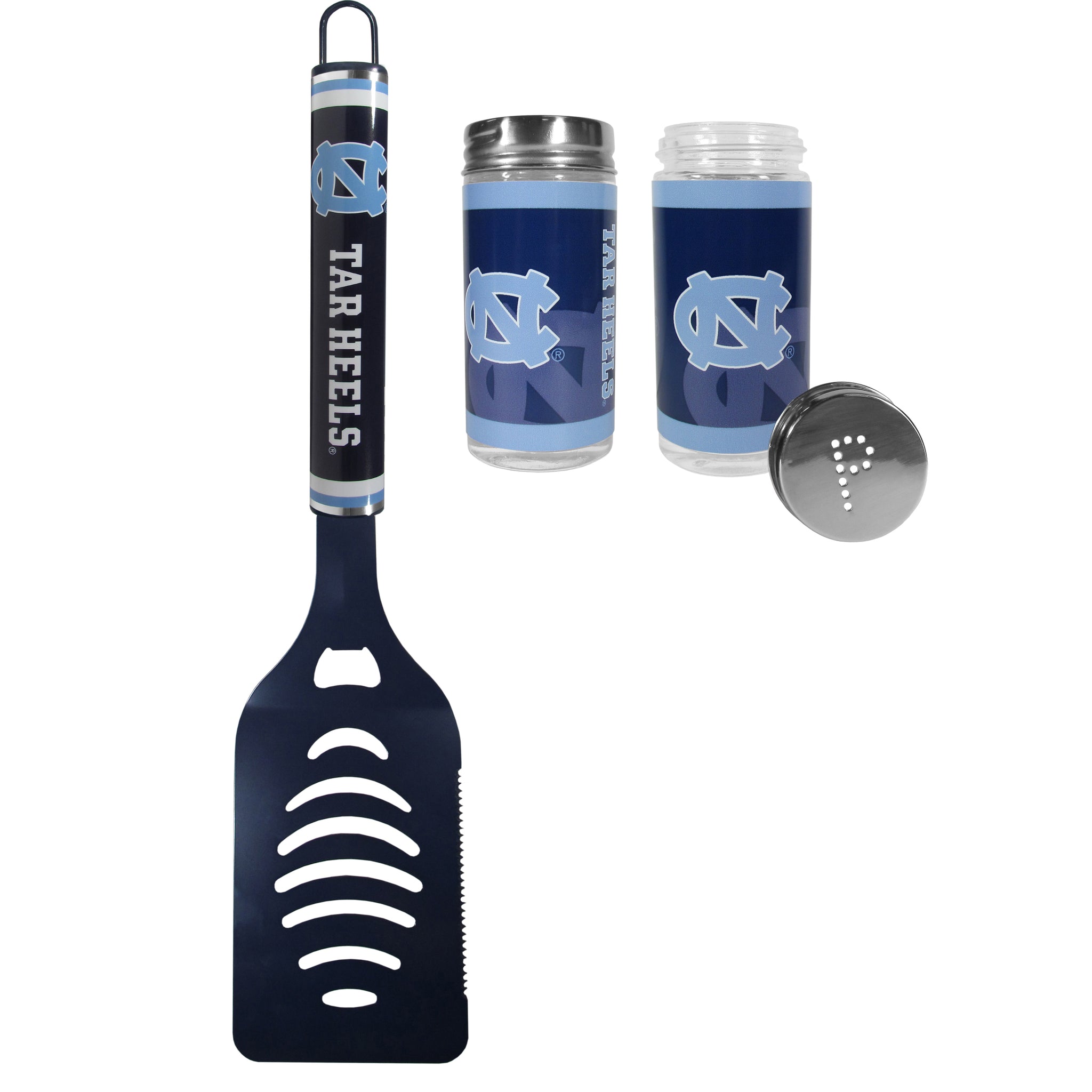 N. Carolina Tar Heels Logo Spatula w/Shakers