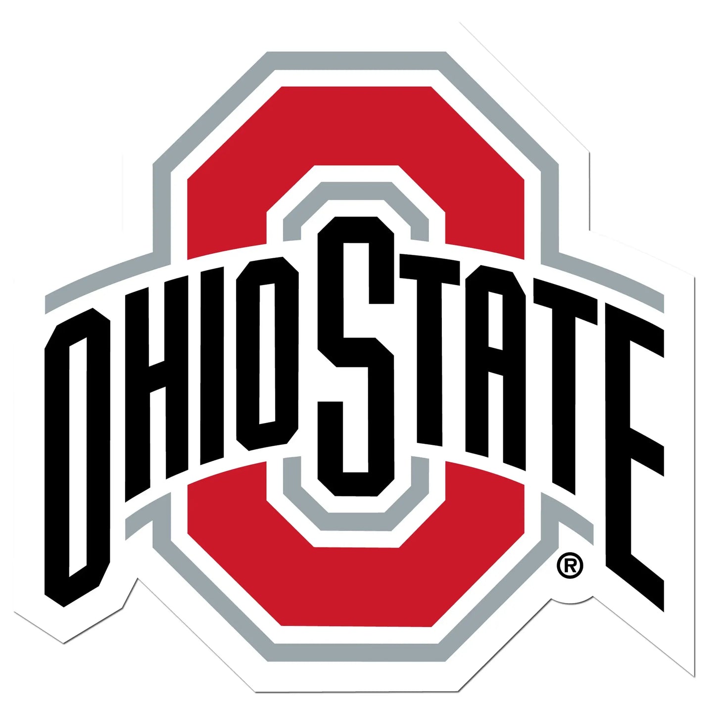 Ohio St. Buckeyes 8 inch Auto Decal - Ohio State Buckeyes - Flyclothing LLC