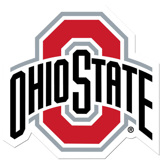 Ohio St. Buckeyes 8 inch Auto Decal - Ohio State Buckeyes - Flyclothing LLC