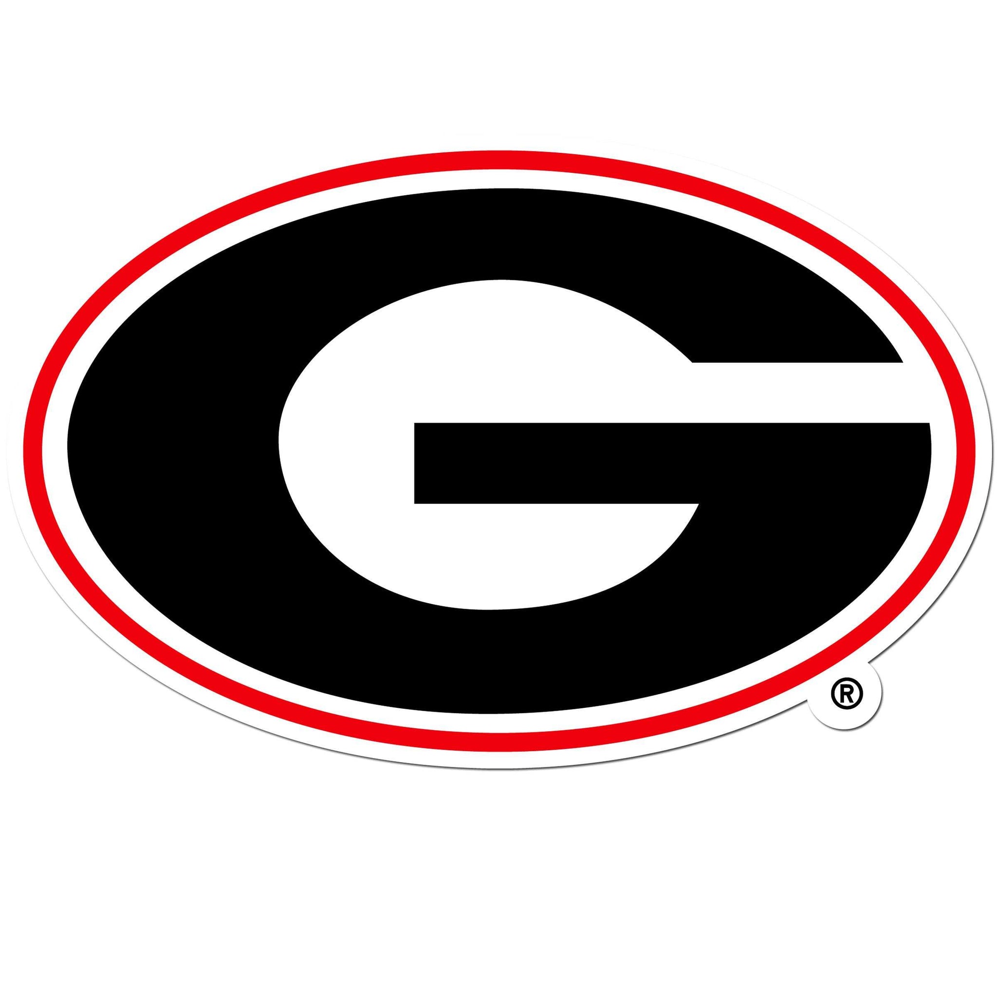 Georgia Bulldogs 8 inch Auto Decal - Georgia Bulldogs - Flyclothing LLC
