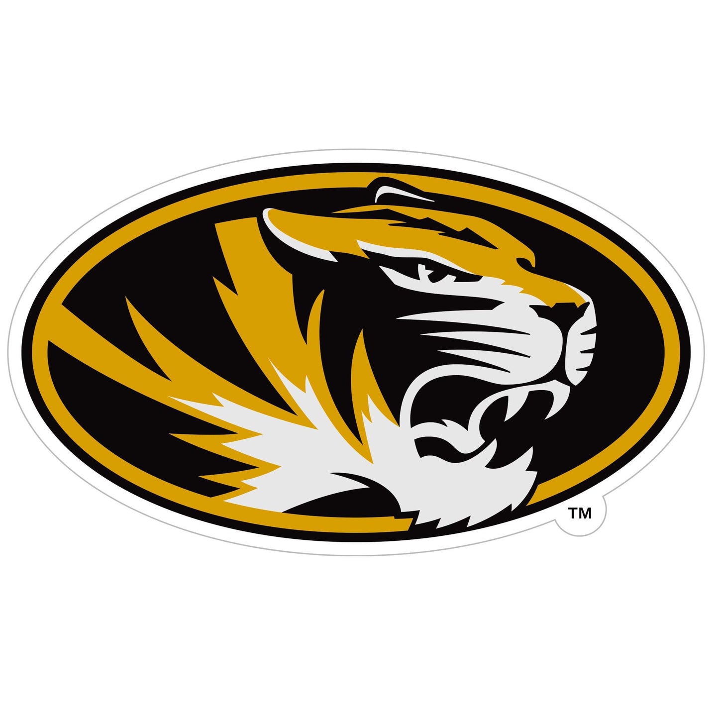 Missouri Tigers 8 inch Auto Decal - Missouri Tigers - Flyclothing LLC