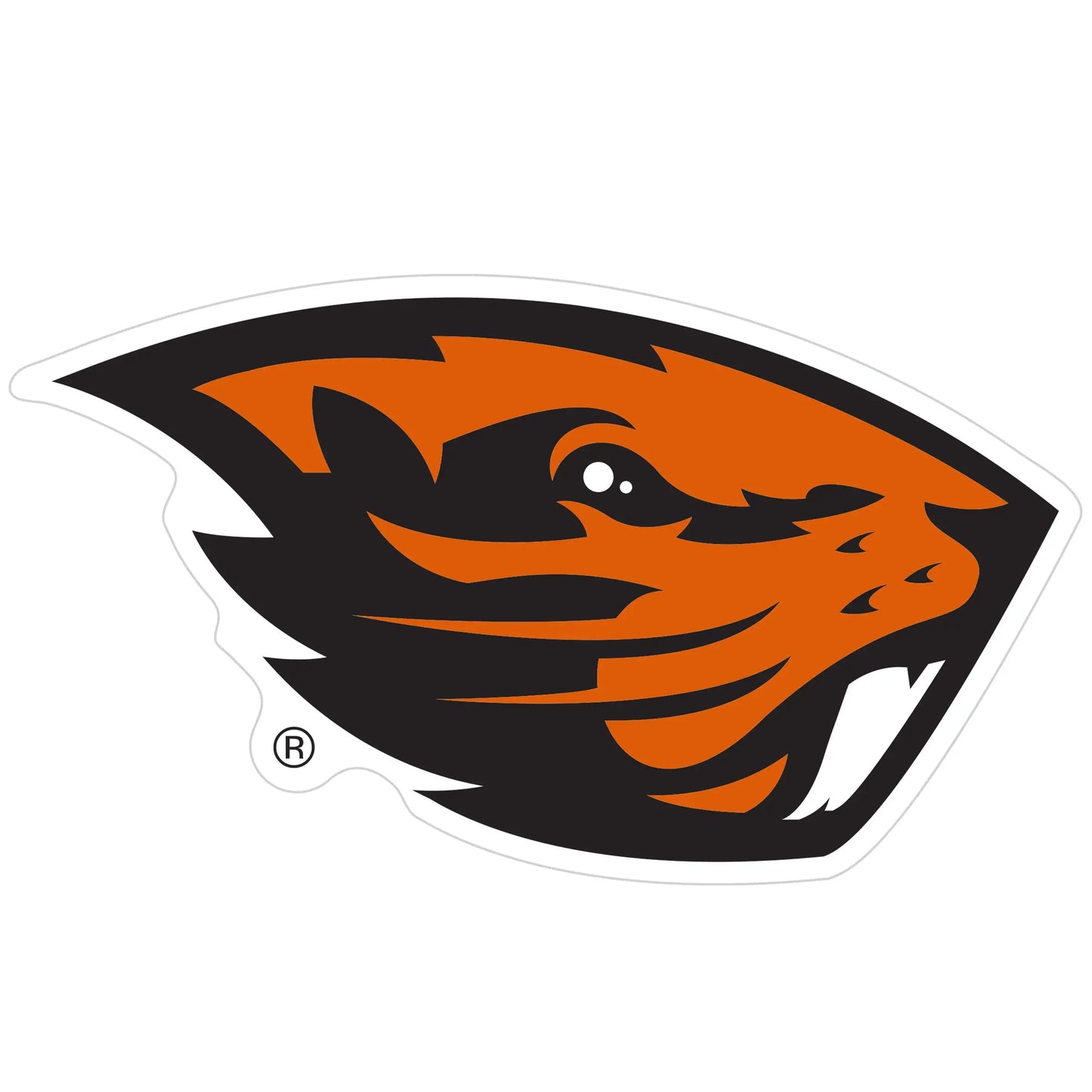 Oregon St. Beavers 8 inch Auto Decal - Oregon St. Beavers - Flyclothing LLC