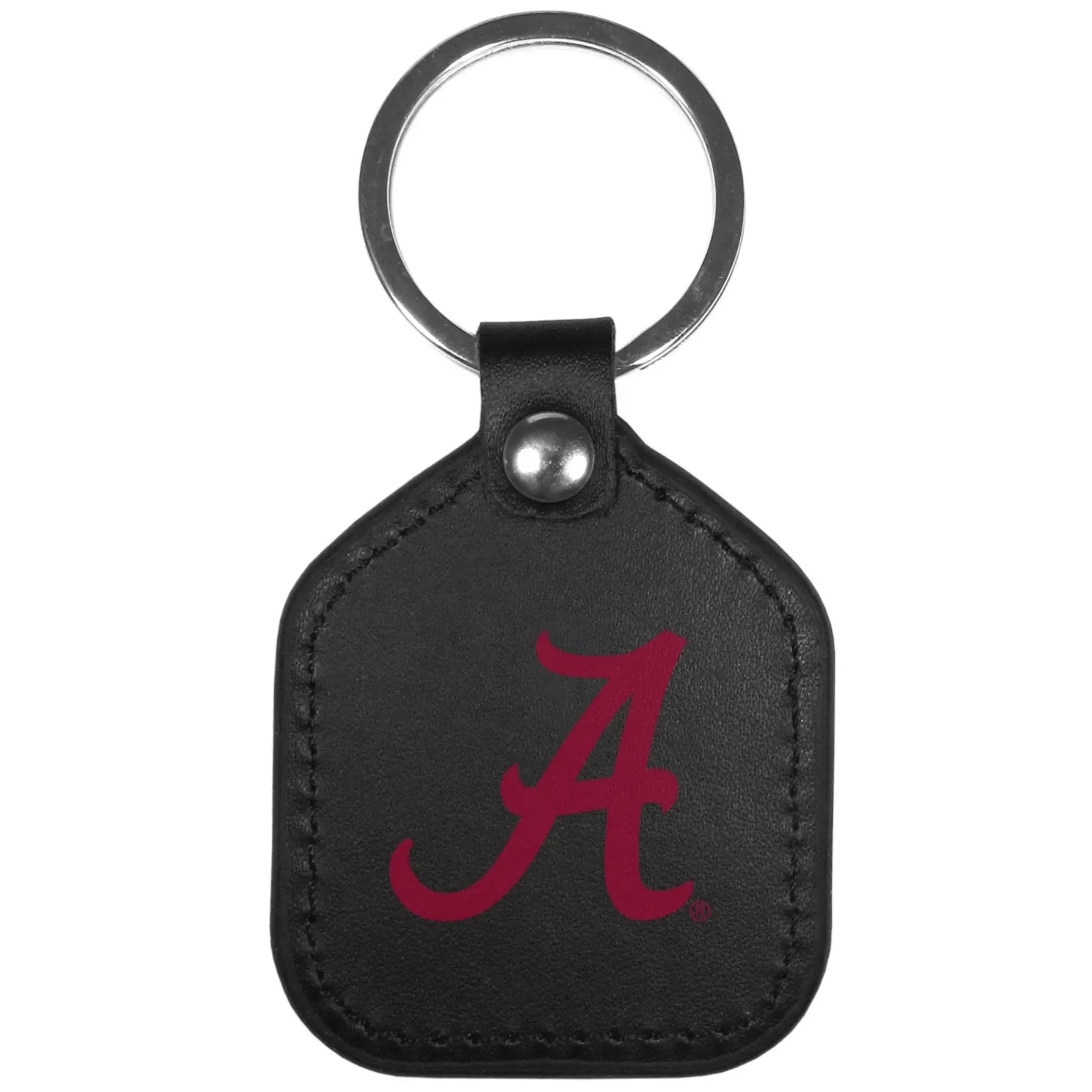 Alabama Crimson Tide Leather Square Key Chains - Alabama Crimson Tide - Flyclothing LLC