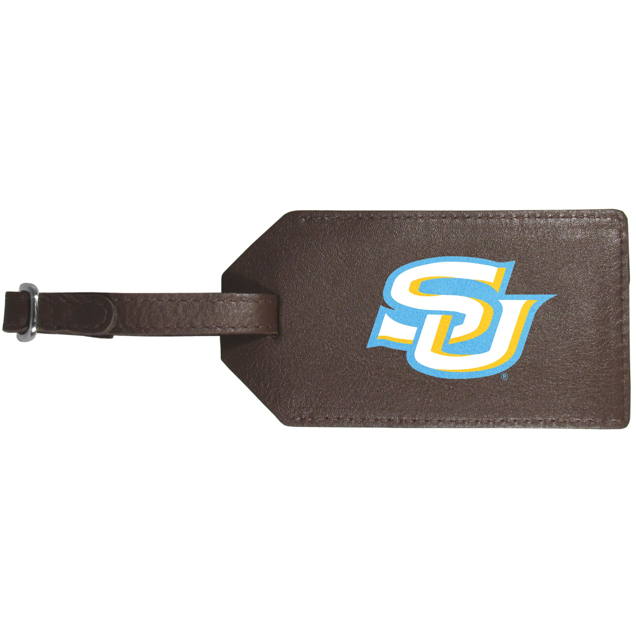 Southern University Jaguars Leather Luggage Strap