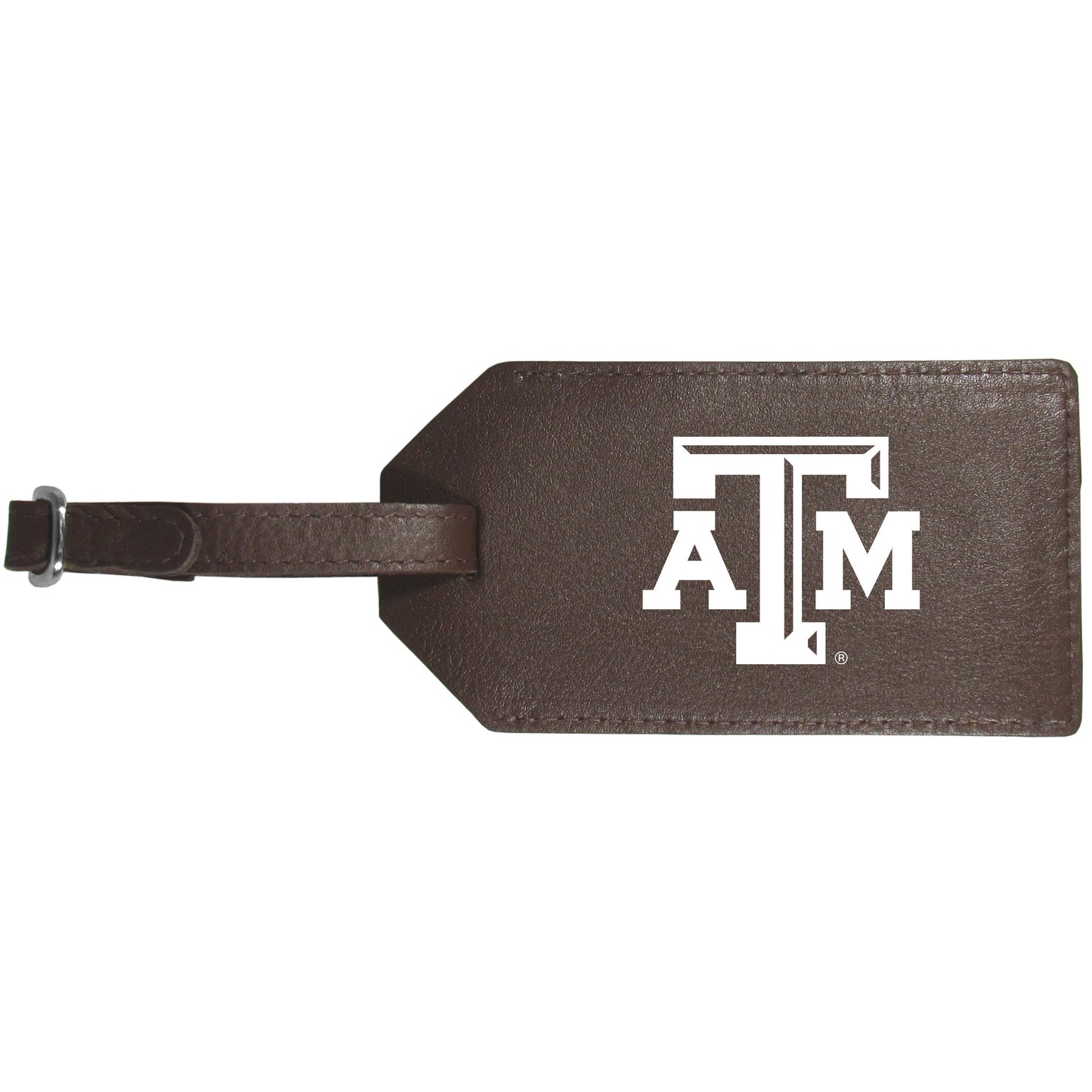 Texas A & M Aggies Leather Luggage Strap