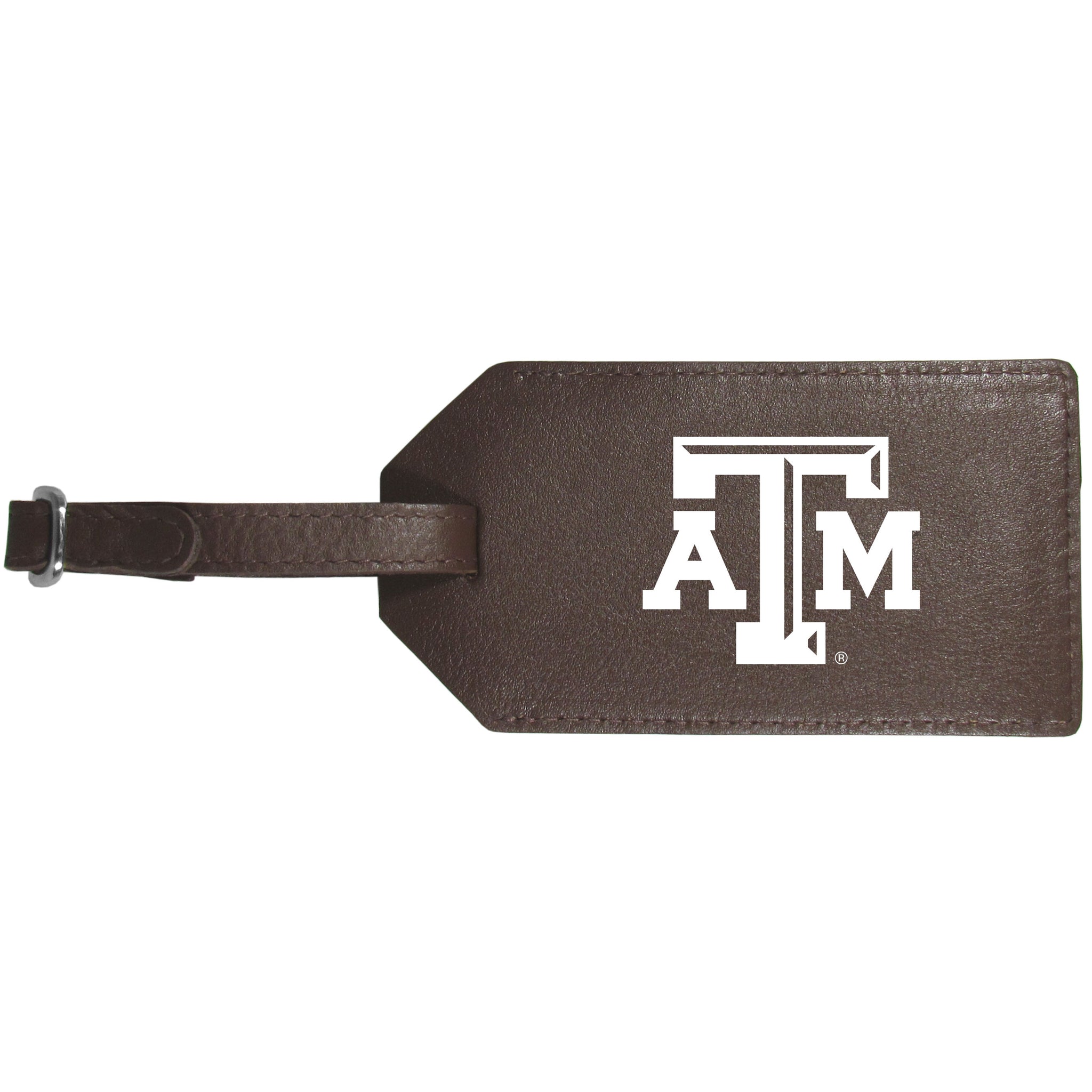 Texas A & M Aggies Leather Luggage Strap
