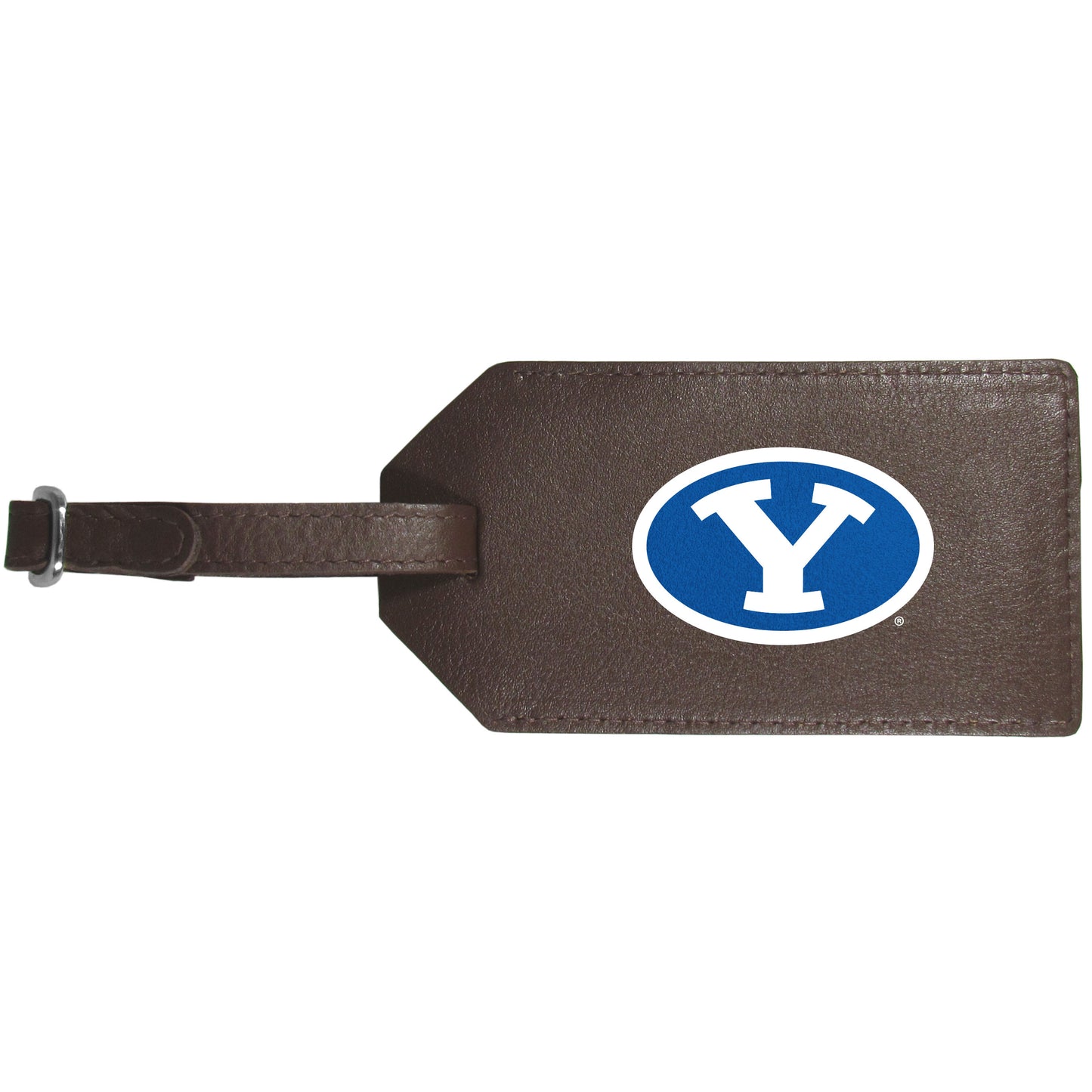 BYU Cougars Leather Luggage Strap