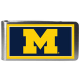 Michigan Wolverines Steel Logo Money Clips