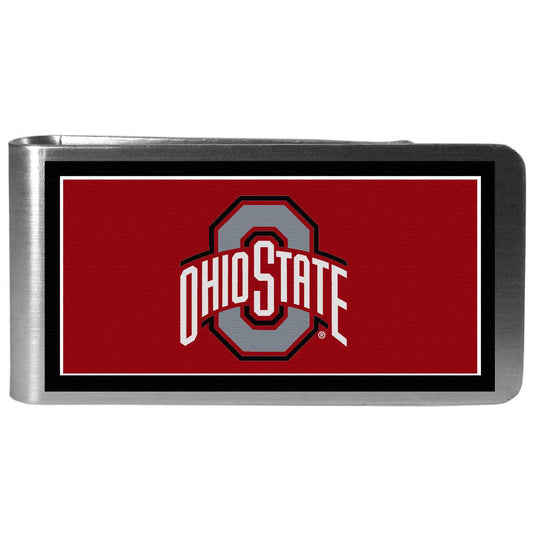 Ohio St. Buckeyes Steel Logo Money Clips - Ohio State Buckeyes - Flyclothing LLC