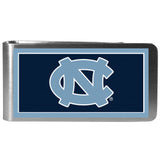 N. Carolina Tar Heels Steel Logo Money Clips