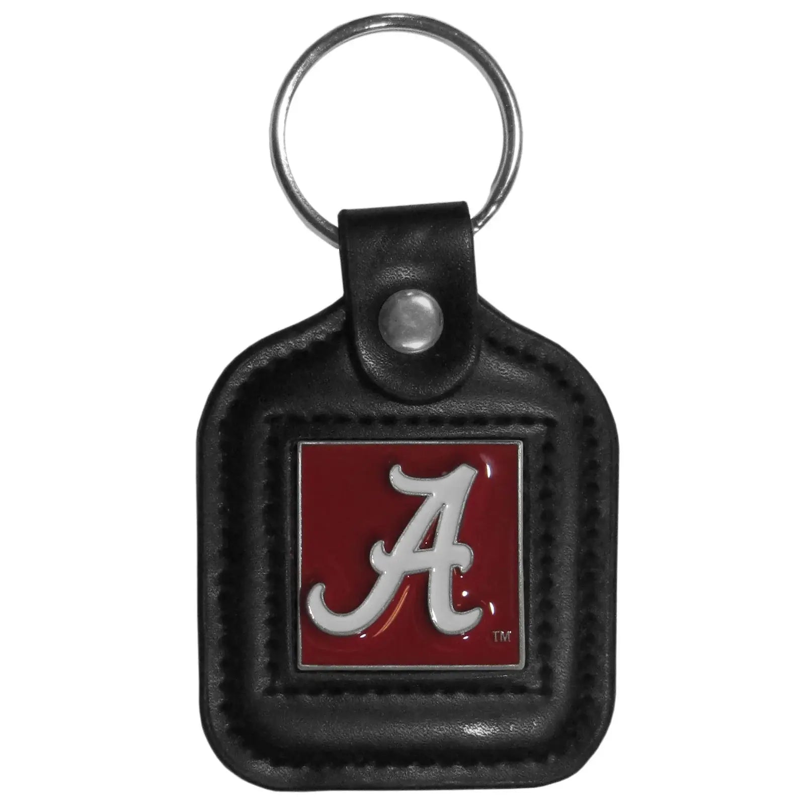 Alabama Crimson Tide Square Leatherette Key Chain - Alabama Crimson Tide - Flyclothing LLC