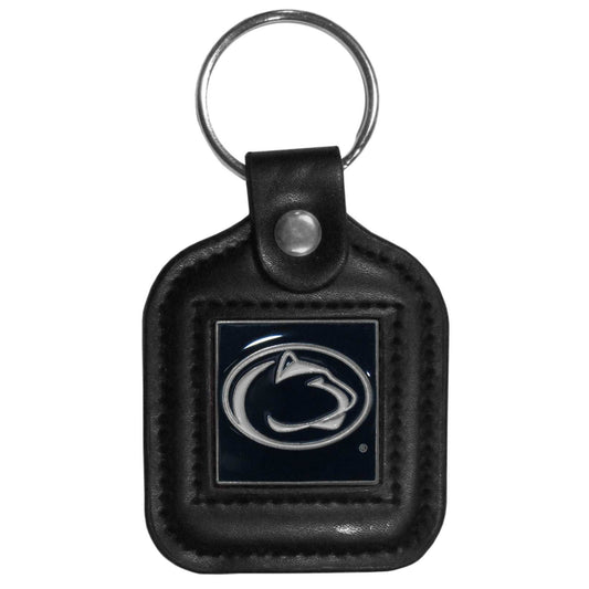 Penn St. Nittany Lions Square Leatherette Key Chain - Penn St. Nittany Lions - Flyclothing LLC