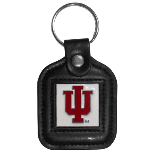 Indiana Hoosiers Square Leatherette Key Chain - Indiana Hoosiers - Flyclothing LLC