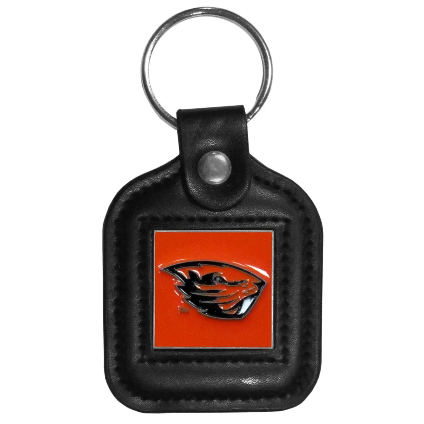 Oregon St. Beavers Square Leatherette Key Chain - Oregon St. Beavers - Flyclothing LLC