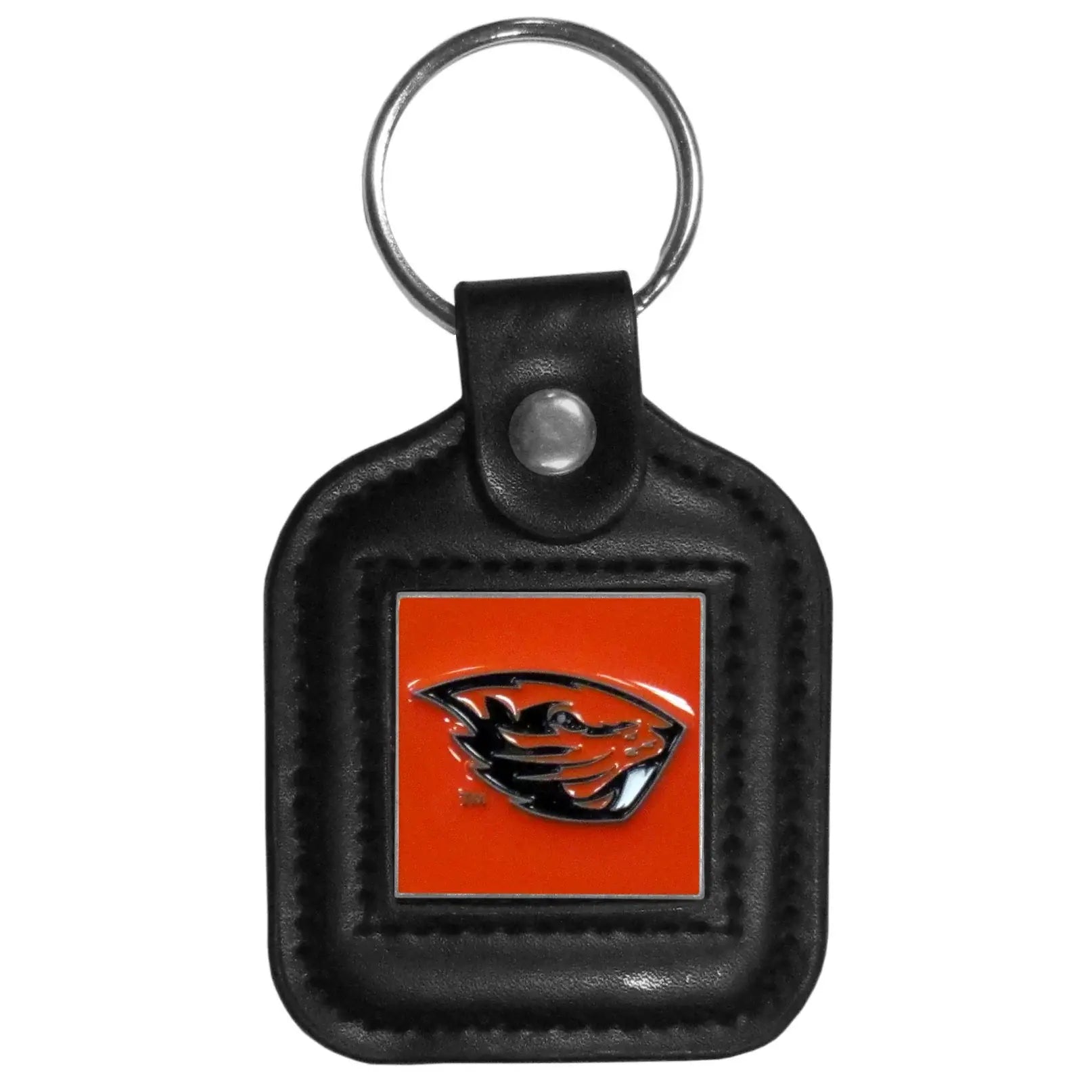 Oregon St. Beavers Square Leatherette Key Chain - Oregon St. Beavers - Flyclothing LLC